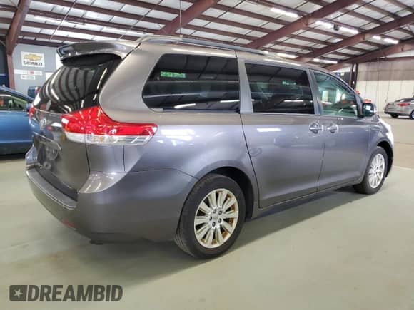 2012 Toyota Sienna LE with VIN 5TDJK3DC6CS044493, listed as a Copart auction lot 67365815 with 179,231 mi miles and Salvage title. Bid and sale history available at DreamBid. Image 3.
