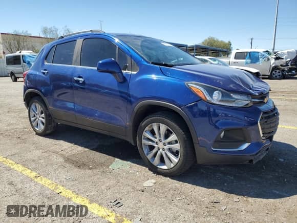 2017 Chevrolet Trax Premier с VIN 3GNCJRSB4HL144136, выставлен на аукционе Copart как лот 80122105 с пробегом 54 091 миль миль и Списание • Salvage title. История ставок и продаж доступна на DreamBid. Изображение 4.