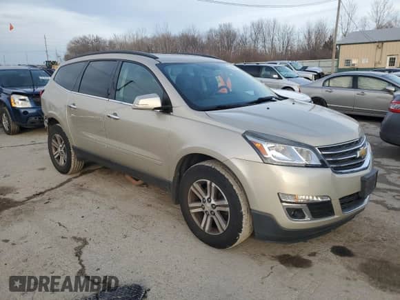 2016 Chevrolet Traverse LT z VIN 1GNKRGKD9GJ151485, wystawiony jako Copart lot #85566224 z przebiegiem 101 112 mil mil oraz Szkoda całkowita • Salvage title. Historia ofert i sprzedaży dostępna na DreamBid. Obrazek 4.