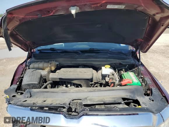 2021 Ram 1500 Big Horn z VIN 1C6RREFG1MN593219, wystawiony jako Copart lot #56027765 z przebiegiem 81 616 mil mil oraz Szkoda całkowita • Salvage title. Historia ofert i sprzedaży dostępna na DreamBid. Obrazek 12.