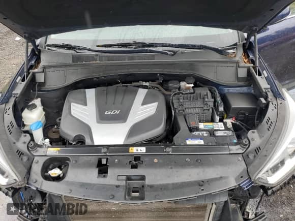 2017 Hyundai Santa Fe Limited Ultimate with VIN KM8SRDHF9HU235110, listed as a Copart auction lot 80547255 with 85,012 mi miles and Salvage title. Bid and sale history available at DreamBid. Image 12.