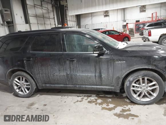 2023 Dodge Durango R/T Plus with VIN 1C4SDJCT2PC584127, listed as a IAAI auction lot 41596483 with 16,361 mi miles and . Bid and sale history available at DreamBid. Image 13.