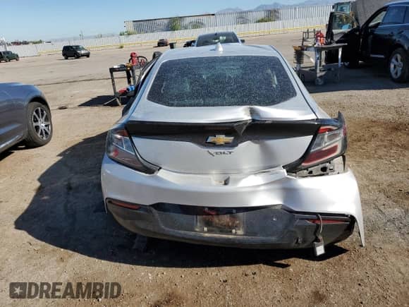 2018 Chevrolet Volt LT с VIN 1G1RC6S54JU154496, выставлен на аукционе Copart как лот 72003095 с пробегом Не указан миль и Списание • Salvage title. История ставок и продаж доступна на DreamBid. Изображение 6.