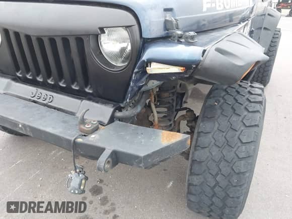 2001 Jeep Wrangler SE with VIN 1J4FA29P01P365607, listed as a IAAI auction lot 42051427 with 78,639 mi miles and . Bid and sale history available at DreamBid. Image 6.