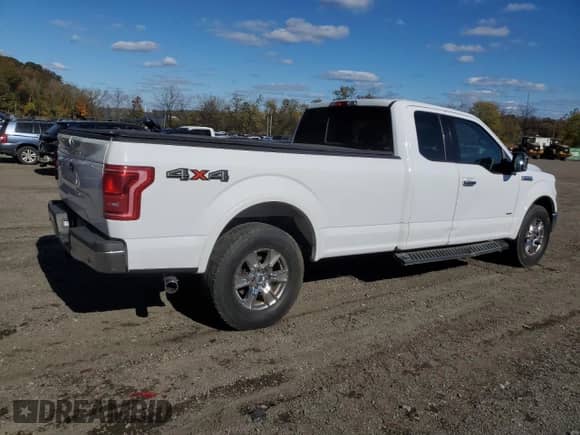 2017 Ford F-150 XL with VIN 1FTFX1EG2HKC50874, listed as a Copart auction lot 90256815 with 171,611 mi miles and Clean title. Bid and sale history available at DreamBid. Image 3.