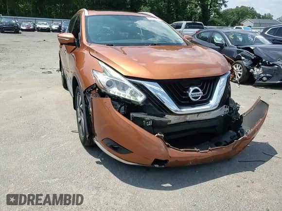 2015 Nissan Murano Platinum with VIN 5N1AZ2MH2FN241233, listed as a Copart auction lot 65124905 with 117,508 mi miles and Salvage title. Bid and sale history available at DreamBid. Image 13.