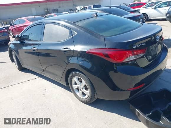 2015 Hyundai Elantra SE с VIN 5NPDH4AE4FH608241, выставлен на аукционе IAAI как лот 43390698 с пробегом 146 529 миль миль и . История ставок и продаж доступна на DreamBid. Изображение 3.