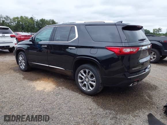 2018 Chevrolet Traverse Premier with VIN 1GNEVJKW4JJ256773, listed as a IAAI auction lot 43053281 with 116,244 mi miles and . Bid and sale history available at DreamBid. Image 3.