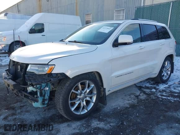 2016 Jeep Grand Cherokee Summit with VIN 1C4RJFJTXGC489631, listed as a IAAI auction lot 41379162 with 97,605 mi miles and . Bid and sale history available at DreamBid. Image 2.