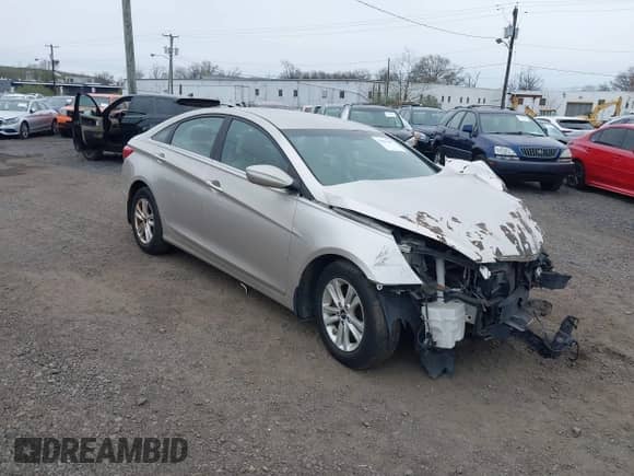 2011 Hyundai Sonata GLS with VIN 5NPEB4AC6BH110024, listed as a IAAI auction lot 42003487 with Not provided miles and . Bid and sale history available at DreamBid. Image 1.