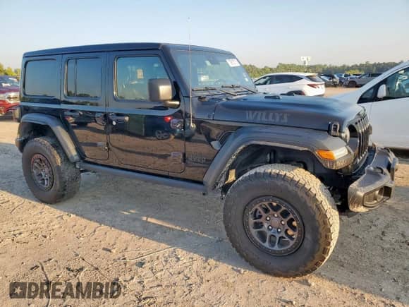 2023 Jeep Wrangler Sport S с VIN 1C4HJXDG3PW520605, выставлен на аукционе Copart как лот 70818315 с пробегом Не указан миль и Списание • Salvage title. История ставок и продаж доступна на DreamBid. Изображение 4.