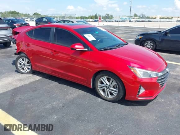 2020 Hyundai Elantra SEL z VIN 5NPD84LFXLH553098, wystawiony jako IAAI lot #42955277 z przebiegiem 57 755 mil mil oraz . Historia ofert i sprzedaży dostępna na DreamBid. Obrazek 1.