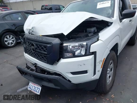 2024 Nissan Frontier S with VIN 1N6ED1CL4RN648072, listed as a IAAI auction lot 42406175 with 27,452 mi miles and . Bid and sale history available at DreamBid. Image 13.