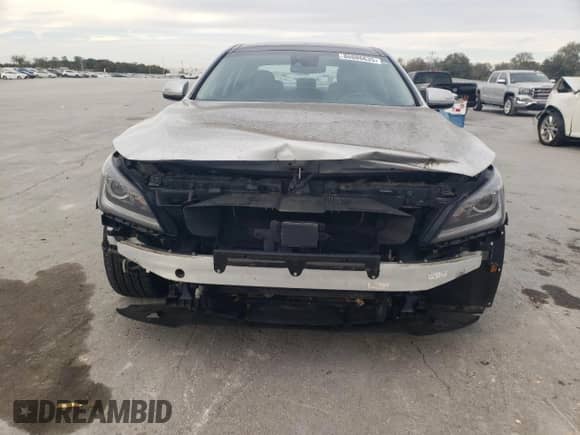 2015 Hyundai Genesis 3.8L with VIN KMHGN4JE4FU075413, listed as a Copart auction lot 86086635 with 153,203 mi miles and Salvage title. Bid and sale history available at DreamBid. Image 5.