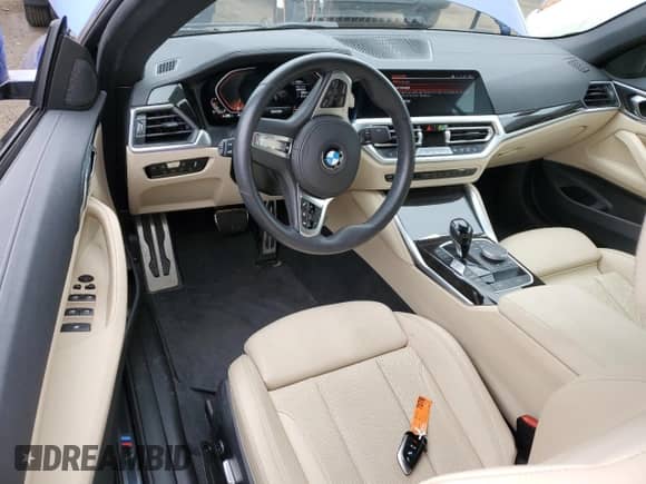 2023 BMW 4 Series 430i xDrive z VIN WBA43AT09PCM21604, wystawiony jako Copart lot #49326175 z przebiegiem 15 305 mil mil oraz Szkoda całkowita • Salvage title. Historia ofert i sprzedaży dostępna na DreamBid. Obrazek 8.