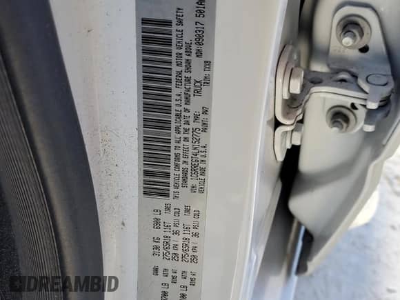 2020 Ram 1500 Tradesman z VIN 1C6RREGT4LN152775, wystawiony jako Copart lot #80750084 z przebiegiem 116 720 mil mil oraz Szkoda całkowita • Salvage title. Historia ofert i sprzedaży dostępna na DreamBid. Obrazek 13.