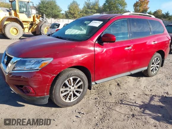 2014 Nissan Pathfinder SL with VIN 5N1AR2MM2EC685137, listed as a IAAI auction lot 43500194 with 161,144 mi miles and . Bid and sale history available at DreamBid. Image 2.