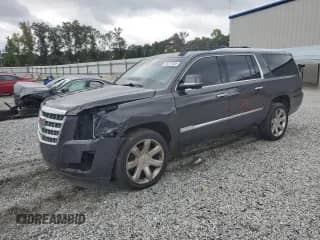 2017 Cadillac Escalade ESV Premium Luxury с VIN 1GYS4JKJ8HR166339, выставлен на аукционе Copart как лот 84727005 с пробегом 74 890 миль миль и Списание • Salvage title. История ставок и продаж доступна на DreamBid. Изображение 1.