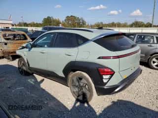 2024 Hyundai Kona Limited with VIN KM8HE3A37RU079263, listed as a Copart auction lot 78460904 with 13,632 mi miles and Salvage title. Bid and sale history available at DreamBid. Image 2.