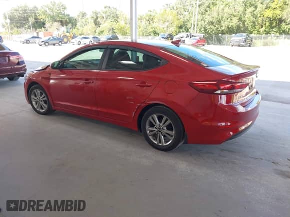 2017 Hyundai Elantra Value Edition with VIN KMHD84LF8HU395403, listed as a IAAI auction lot 43452990 with 74,071 mi miles and . Bid and sale history available at DreamBid. Image 3.