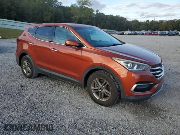 2017 Hyundai Santa Fe 2.4L с VIN 5XYZT3LB6HG381839, выставлен на аукционе Copart как лот 82378205 с пробегом 122 279 миль миль и Списание • Salvage title. История ставок и продаж доступна на DreamBid. Изображение 4.