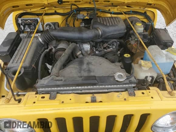 2000 Jeep Wrangler SE with VIN 1J4FA29P0YP775110, listed as a Copart auction lot 71498795 with 72,782 mi miles and Clean title. Bid and sale history available at DreamBid. Image 12.