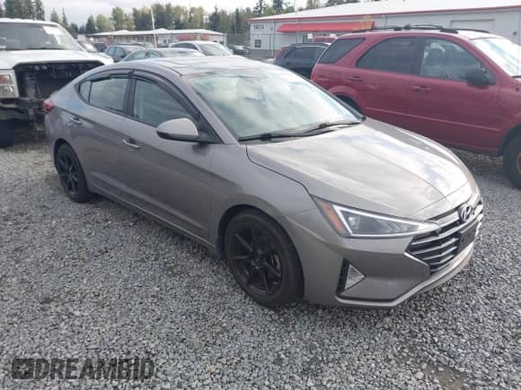 2020 Hyundai Elantra Value Edition with VIN KMHD84LF6LU950440, listed as a IAAI auction lot 43151294 with 106,525 mi miles and . Bid and sale history available at DreamBid. Image 1.