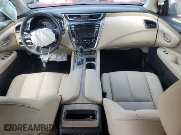 2024 Nissan Murano SV z VIN 5N1AZ2BJ0RC100599, wystawiony jako Copart lot #59902245 z przebiegiem 48 355 mil mil oraz Szkoda całkowita • Salvage title. Historia ofert i sprzedaży dostępna na DreamBid. Obrazek 8.