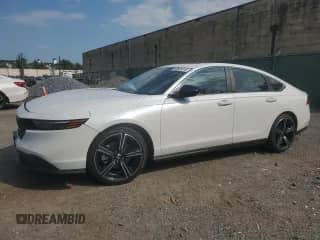 2025 Honda Accord Sport with VIN 1HGCY2F54SA038012, listed as a Copart auction lot 63626515 with 6,001 mi miles and Salvage title. Bid and sale history available at DreamBid. Image 1.