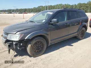 2017 Dodge Journey SE с VIN 3C4PDCAB3HT545774, выставлен на аукционе Copart как лот 86450235 с пробегом 110 703 миль миль и Чистый • Clean title. История ставок и продаж доступна на DreamBid. Изображение 1.