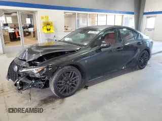 2024 Lexus IS 500 F Sport Performance z VIN JTHAP1D20R5006090, wystawiony jako Copart lot #74709374 z przebiegiem 1 184 mil mil oraz Czysty tytuł • Clean title. Historia ofert i sprzedaży dostępna na DreamBid. Obrazek 1.