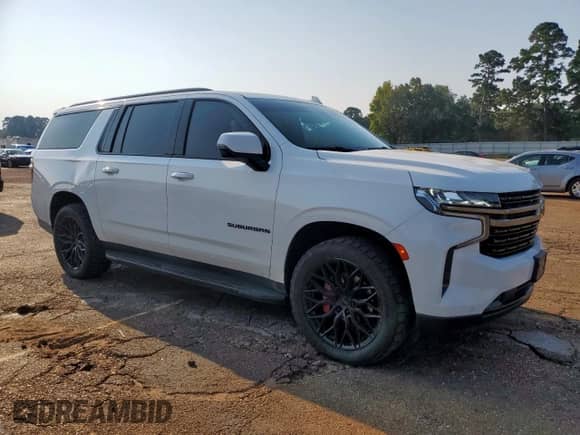 2022 Chevrolet Suburban RST с VIN 1GNSKEKD9NR264182, выставлен на аукционе Copart как лот 80283255 с пробегом 57 374 миль миль и Списание • Salvage title. История ставок и продаж доступна на DreamBid. Изображение 4.