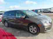 2019 Honda Odyssey EX-L with VIN 5FNRL6H72KB134015, listed as a IAAI auction lot 43556891 with 88,201 mi miles and . Bid and sale history available at DreamBid. Image 13.