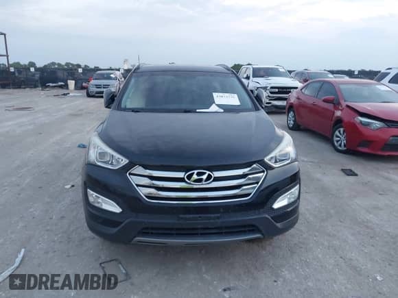 2014 Hyundai Santa Fe with VIN 5XYZU3LA5EG227817, listed as a IAAI auction lot 43073735 with 92,029 mi miles and . Bid and sale history available at DreamBid. Image 11.