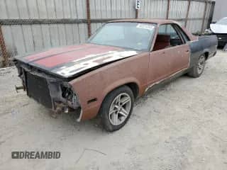 1985 Chevrolet El Camino с VIN 3GCCW80H0FS921765, выставлен на аукционе Copart как лот 60221245 с пробегом 20 886 миль миль и Чистый • Clean title. История ставок и продаж доступна на DreamBid. Изображение 1.