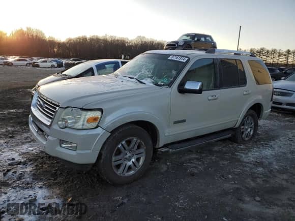 2006 Ford Explorer Limited z VIN 1FMEU75E26UB08155, wystawiony jako Copart lot #87161914 z przebiegiem 165 880 mil mil oraz Szkoda całkowita • Salvage title. Historia ofert i sprzedaży dostępna na DreamBid. Obrazek 1.