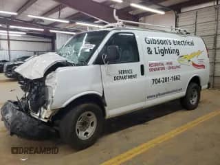 2011 Chevrolet Express Cargo с VIN 1GCWGFCA6B1190364, выставлен на аукционе Copart как лот 62649935 с пробегом Не указан миль и Списание • Salvage title. История ставок и продаж доступна на DreamBid. Изображение 1.