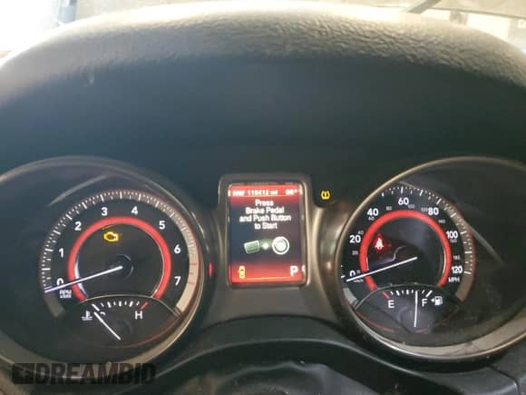 2017 Dodge Journey Crossroad with VIN 3C4PDCGB2HT507475, listed as a Copart auction lot 71287165 with 115,412 mi miles and Non repairable. Bid and sale history available at DreamBid. Image 9.