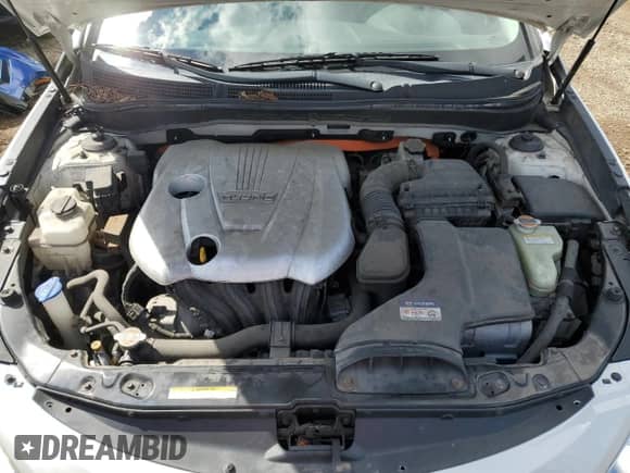 2011 Hyundai Sonata Hybrid z VIN KMHEC4A42BA005120, wystawiony jako Copart lot #69561275 z przebiegiem 96 446 mil mil oraz Szkoda całkowita • Salvage title. Historia ofert i sprzedaży dostępna na DreamBid. Obrazek 11.