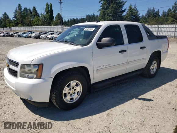 2010 Chevrolet Avalanche LS with VIN 3GNVKEE02AG282183, listed as a Copart auction lot 66467265 with 168,785 mi miles and Salvage title. Bid and sale history available at DreamBid. Image 1.