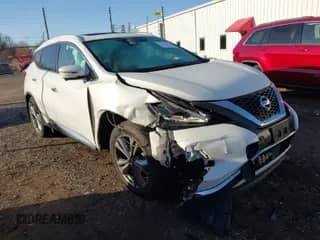 2019 Nissan Murano S z VIN 5N1AZ2MS0KN109741, wystawiony jako IAAI lot #41791146 z przebiegiem 65 728 mil mil oraz . Historia ofert i sprzedaży dostępna na DreamBid. Obrazek 1.