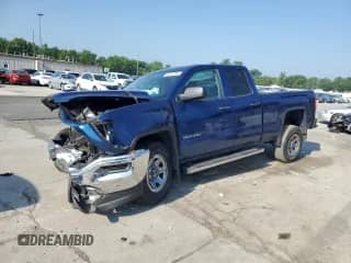 2017 GMC Sierra 1500 with VIN 1GTR1LEC3HZ121573, listed as a Copart auction lot 64672385 with Not provided miles and Salvage title. Bid and sale history available at DreamBid. Image 1.