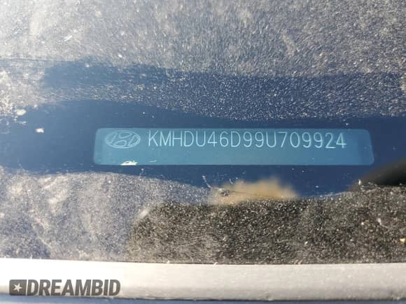 2009 Hyundai Elantra GLS с VIN KMHDU46D99U709924, выставлен на аукционе Copart как лот 72050345 с пробегом Не указан миль и Списание • Salvage title. История ставок и продаж доступна на DreamBid. Изображение 12.