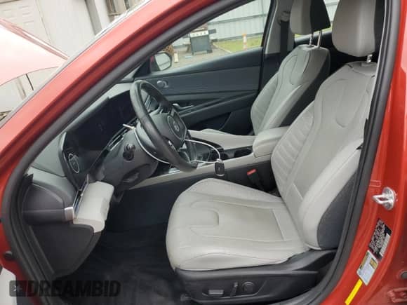 2022 Hyundai Elantra Limited with VIN KMHLP4AG8NU334168, listed as a Copart auction lot 57939555 with 57,247 mi miles and Salvage title. Bid and sale history available at DreamBid. Image 7.