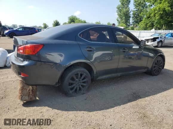 2006 Lexus IS 250 z VIN JTHCK262962000506, wystawiony jako Copart lot #67532705 z przebiegiem 312 200 mil mil oraz Czysty tytuł • Clean title. Historia ofert i sprzedaży dostępna na DreamBid. Obrazek 3.