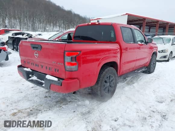 2022 Nissan Frontier SV with VIN 1N6ED1EK6NN691214, listed as a IAAI auction lot 41278521 with 55,510 mi miles and . Bid and sale history available at DreamBid. Image 4.