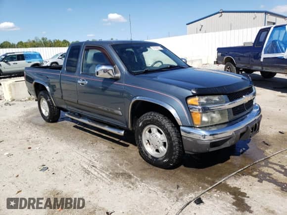 2007 Chevrolet Colorado 1LT with VIN 1GCCS19E478164682, listed as a Copart auction lot 81629575 with 147,149 mi miles and Salvage title. Bid and sale history available at DreamBid. Image 4.