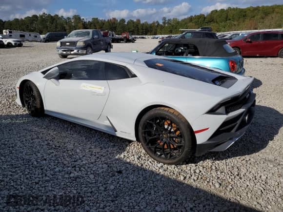 2021 Lamborghini Huracan с VIN ZHWUF5ZF6MLA16836, выставлен на аукционе Copart как лот 74123614 с пробегом Не указан миль и Списание • Salvage title. История ставок и продаж доступна на DreamBid. Изображение 2.