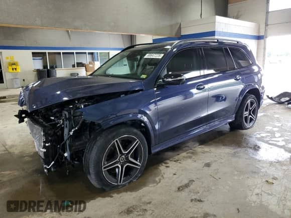 2024 Mercedes-Benz GLS 450 z VIN 4JGFF5KE3RB146226, wystawiony jako Copart lot #68647225 z przebiegiem 19 462 mil mil oraz Szkoda całkowita • Salvage title. Historia ofert i sprzedaży dostępna na DreamBid. Obrazek 1.