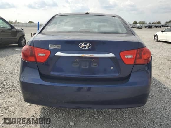 2010 Hyundai Elantra GLS with VIN KMHDU4AD2AU164919, listed as a Copart auction lot 81503925 with 178,785 mi miles and Salvage title. Bid and sale history available at DreamBid. Image 6.